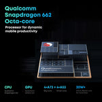 Ohne Tastatur, Android 11, Qualcomm Snapdragon 662 Octa-Core bis zu 2,0 GHz, unterstützt Dual-SIM & Bluetooth & WiFi & TF-Karte (Schwarz+Blau), HiPad Pro 8 GB+128 GB