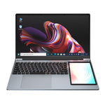 UNIWA ULAP Q15ZR Laptop, 8GB+512GB, 15,6 Zoll und 7 Zoll Dual Display Windows 11 Intel Alder Lake N100 Octa Core, AU Stecker, 8GB+512GB