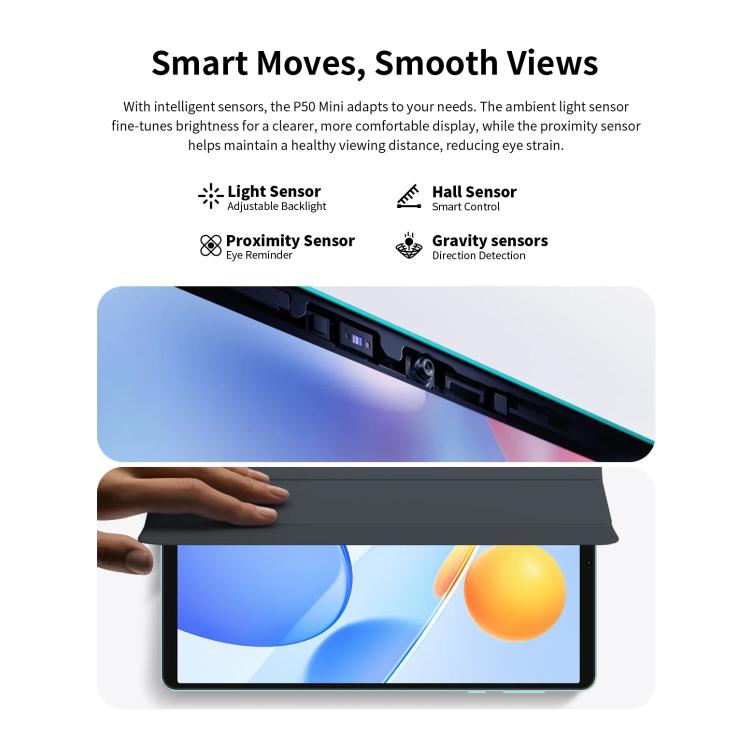 Teclast P50 Mini WiFi Tablet PC, 4GB+128GB, 8,7 Zoll Android 15 Unisoc T606 Octa Core, P50 Mini