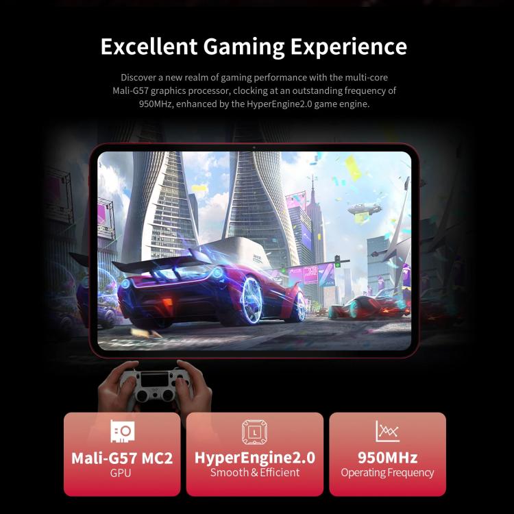 Teclast T65 Plus 4G LTE Tablet PC, 8GB+256GB, 13,4 Zoll Android 15 MediaTek Helio G99 Octa Core, Dual-SIM-Unterstützung, T65 Plus