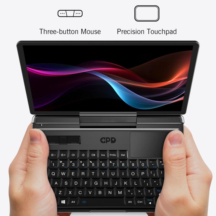 GPD MicroPC 2 Handheld Gaming PC, 16GB+512GB, 7 Zoll Windows 11 Pro Intel Prozessor N250, US-Stecker, WMC2573AU, WMC2573EU, WMC2573UK, WMC2573US