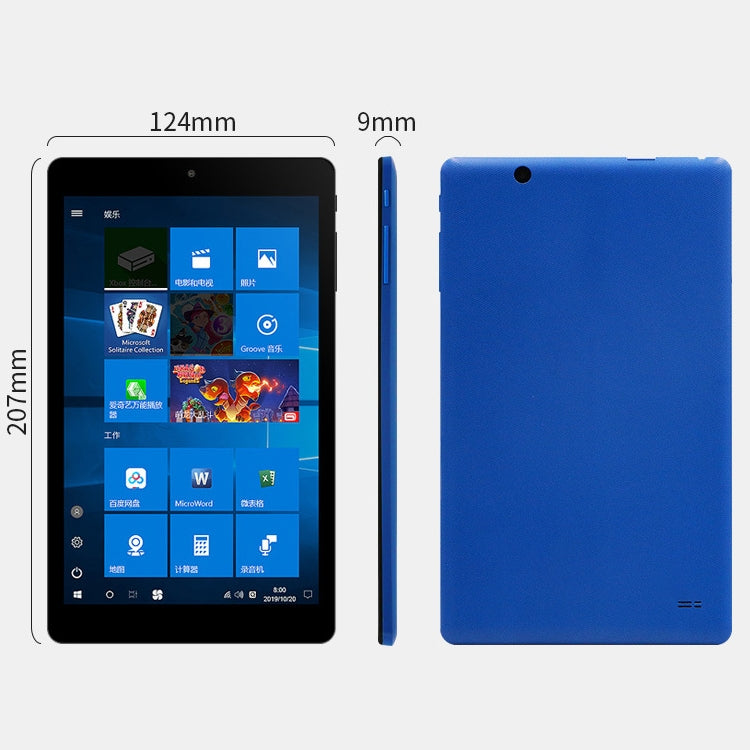 Windows 10, Intel Atom Z8300 Quad Core, TF-Karten- und HDMI- & Bluetooth- & WLAN-Unterstützung, 4GB+64GB / Z8300 2.5D