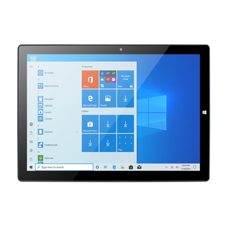 Windows 10 System, Intel Gemini Lake N4120 Quad Core bis zu 2,6 GHz, mit Tastatur und Stylus Pen, unterstützt Dual-Band WiFi & Bluetooth & TF-Karte & HDMI, US-Stecker, W10 mit Tastatur & Stylus Pen