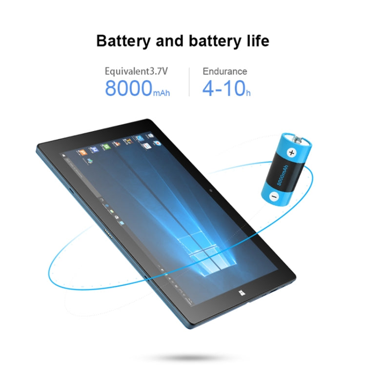 Windows 10 System, Intel Gemini Lake N4120 Quad Core bis zu 2,6 GHz, mit Tastatur und Stylus Pen, unterstützt Dual-Band WiFi & Bluetooth & TF-Karte & HDMI, US-Stecker, W10 mit Tastatur & Stylus Pen