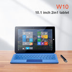 Windows 10 System, Intel Gemini Lake N4120 Quad Core bis zu 2,6 GHz, mit Tastatur und Stylus Pen, unterstützt Dual-Band WiFi & Bluetooth & TF-Karte & HDMI, US-Stecker, W10 mit Tastatur & Stylus Pen