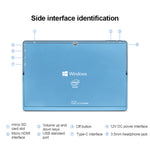 Windows 10 System, Intel Gemini Lake N4120 Quad Core bis zu 2,6 GHz, mit Tastatur und Stylus Pen, unterstützt Dual-Band WiFi & Bluetooth & TF-Karte & HDMI, US-Stecker, W10 mit Tastatur & Stylus Pen