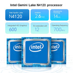 Windows 10 System, Intel Gemini Lake N4120 Quad Core bis zu 2,6 GHz, mit Tastatur und Stylus Pen, unterstützt Dual-Band WiFi & Bluetooth & TF-Karte & HDMI, US-Stecker, W10 mit Tastatur & Stylus Pen