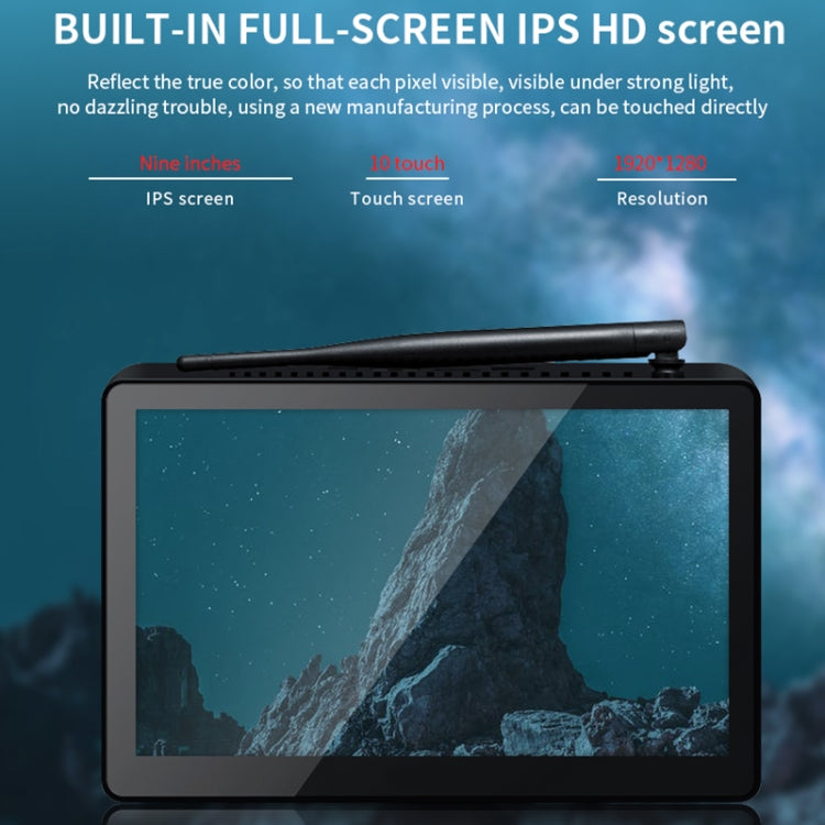 PiPo X9S All-in-One Mini-PC, 9,0 Zoll, 4GB+64GB, Windows 10 Intel Celeron J4105 Quad Core, US-Stecker, 4GB+64GB