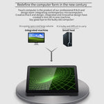 PiPo X9S All-in-One Mini-PC, 9,0 Zoll, 4GB+64GB, Windows 10 Intel Celeron J4105 Quad Core, US-Stecker, 4GB+64GB