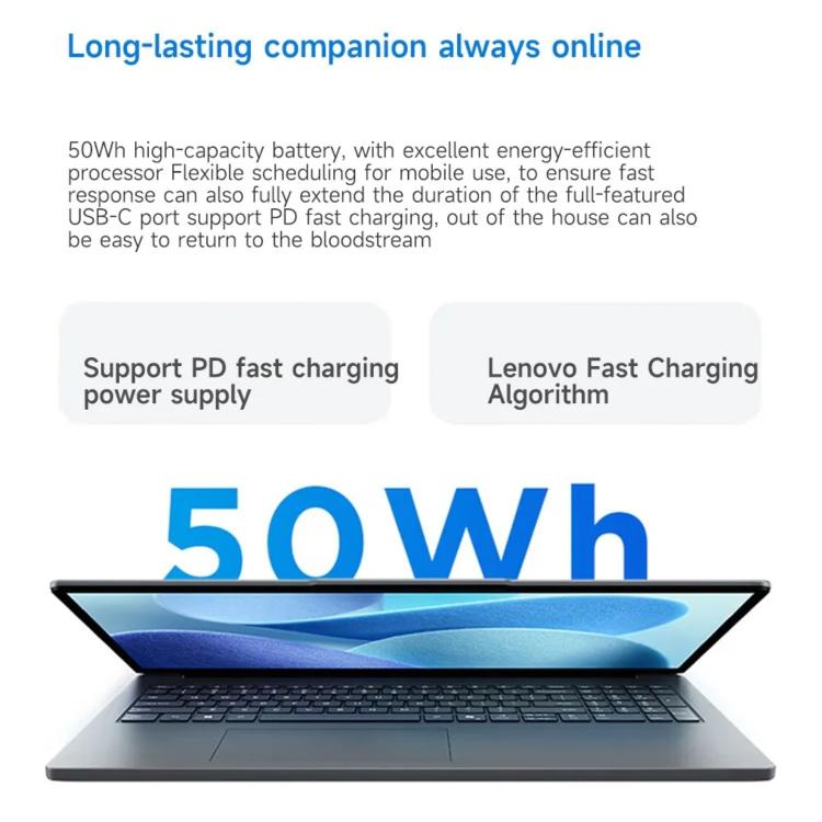 Lenovo XiaoXin 16 SE 2025 Laptop, 16 Zoll, 16GB+512GB, Windows 11, Intel Core i5-13420H 8-Core, US Stecker, XiaoXin 16 SE 2025