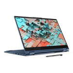 Windows 10 Professional Edition, Intel Core i5-1135G7 Quad-Core bis zu 4,2 GHz, unterstützt WiFi 6 & Bluetooth & HDMI, US-Stecker (Blau), Yoga 1JCD Core i5
