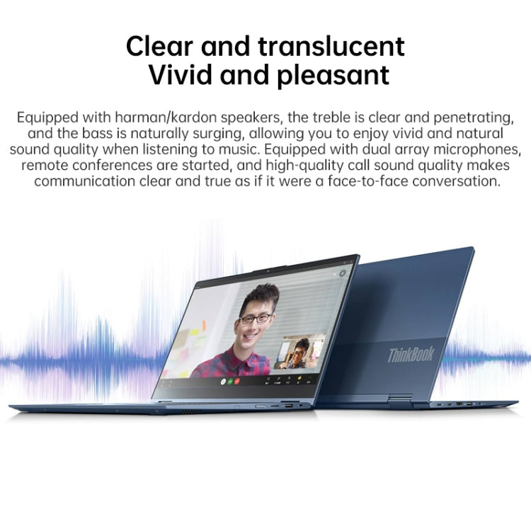 Windows 10 Professional Edition, Intel Core i5-1135G7 Quad-Core bis zu 4,2 GHz, unterstützt WiFi 6 & Bluetooth & HDMI, US-Stecker (Blau), Yoga 1JCD Core i5