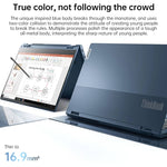 Windows 10 Professional Edition, Intel Core i5-1135G7 Quad-Core bis zu 4,2 GHz, unterstützt WiFi 6 & Bluetooth & HDMI, US-Stecker (Blau), Yoga 1JCD Core i5