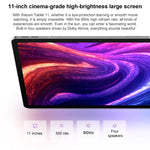 Lenovo Xiaoxin Pad 11 Zoll 2025 5G Tablet, 8GB+256GB, Android 15, MediaTek Dimensity 6300 Octa Core, US Stecker, 8GB+256GB 5G