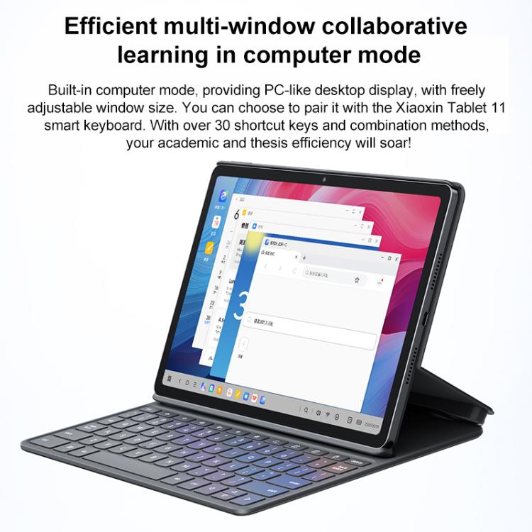 Lenovo Xiaoxin Pad 11 Zoll 2025 5G Tablet, 8GB+256GB, Android 15, MediaTek Dimensity 6300 Octa Core, US Stecker, 8GB+256GB 5G