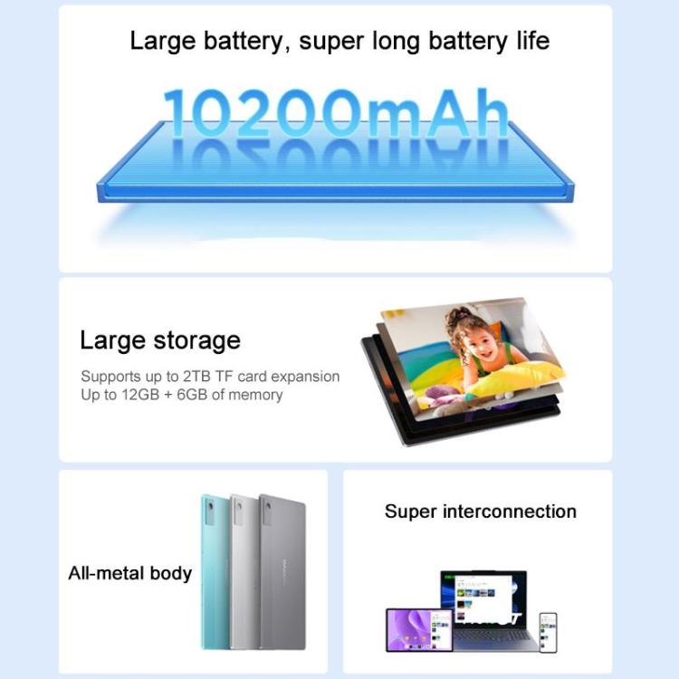 Lenovo Xiaoxin Pad 12.1 Zoll 2025 WiFi-Tablet, 12 GB + 256 GB, MediaTek Dimensity 6400 Octa Core, US-Stecker, 12 GB + 256 GB