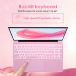 GXMO T152J 15,6 Zoll Laptop, ohne Arbeitsspeicher, Windows 11 Pro Intel Celeron N5100 Quad-Core, unterstützt Fingerabdruck-Entsperrung, AU-Stecker, ohne Arbeitsspeicher, AU-Stecker