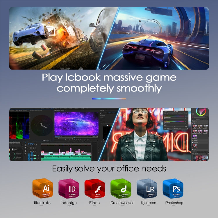 GXMO G156 15,6 Zoll Laptop, 16GB+512GB, Windows 11 AMD Ryzen 7 5825U Octa Core, unterstützt Fingerabdruck-Entsperrung, US-Stecker, 32GB+1TB