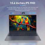 GXMO G156 15,6 Zoll Laptop, 16GB+512GB, Windows 11 AMD Ryzen 7 5825U Octa Core, unterstützt Fingerabdruck-Entsperrung, US-Stecker, 32GB+1TB
