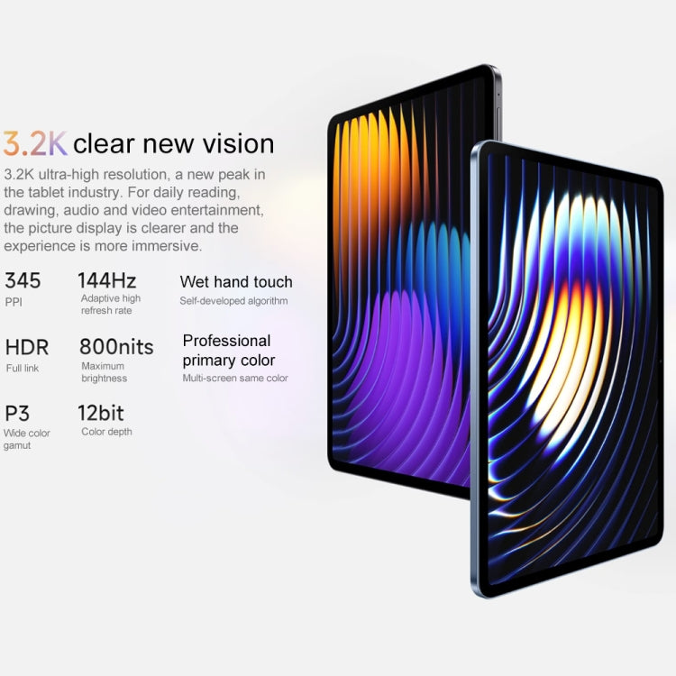 Xiaomi Pad 7 11.2 Zoll, 8GB+256GB, HyperOS 2 Qualcomm Snapdragon 7+ Gen3 Octa Core, 8GB+256GB