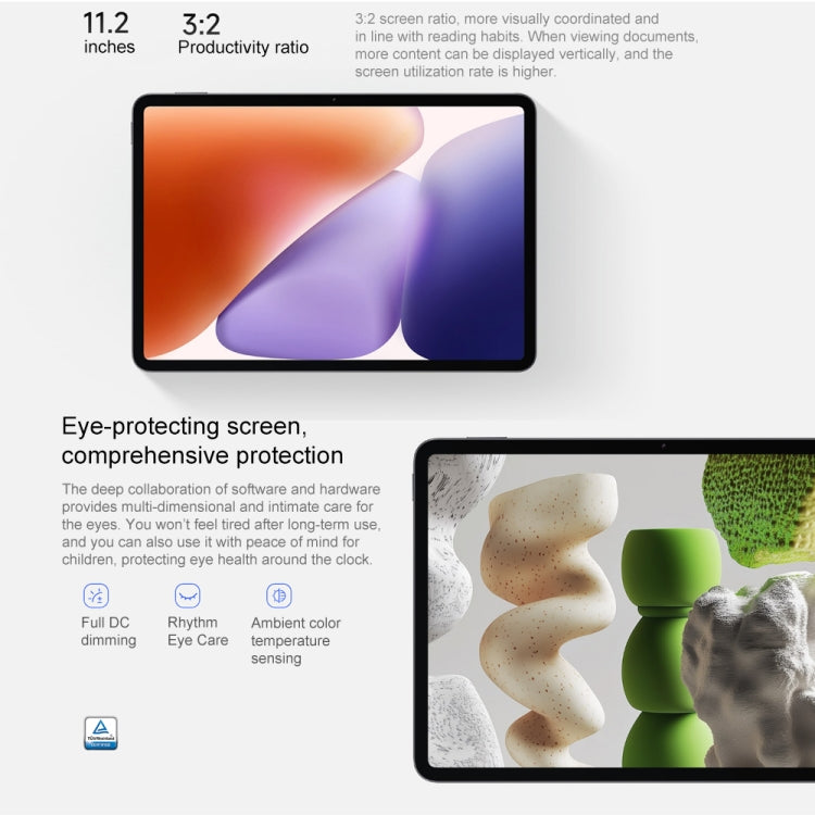 Xiaomi Pad 7 11.2 Zoll, 8GB+256GB, HyperOS 2 Qualcomm Snapdragon 7+ Gen3 Octa Core, 8GB+256GB