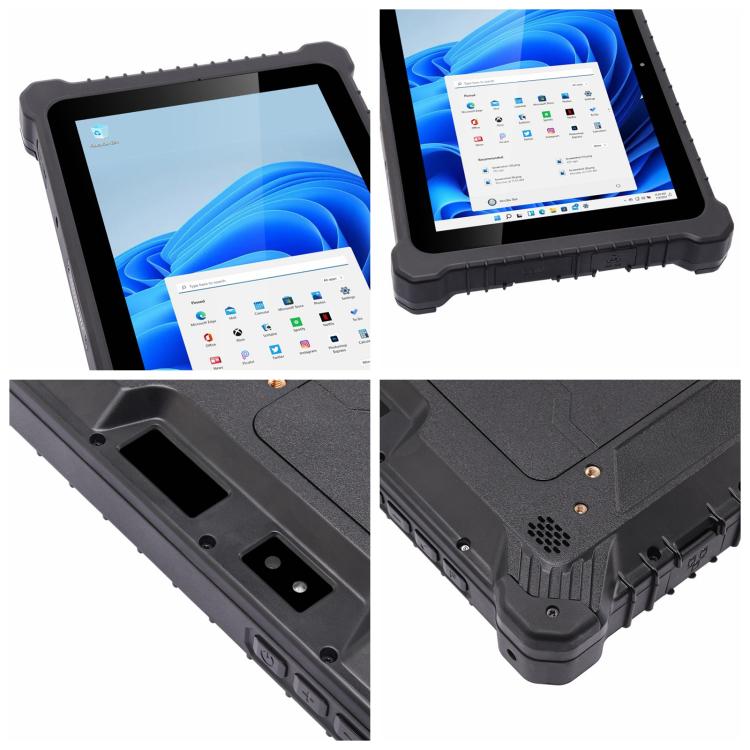 UNIWA WinPad W105 Robustes Tablet PC, 8GB+128GB, 10.1 Zoll Windows 11 Pro Intel Core i5-1235U, UK Stecker, WinPad W105