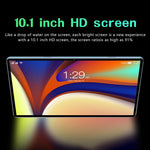 BDF P70 10,1 Zoll 4G LTE Tablet-PC, 6 GB + 128 GB, Android 10 MTK6750 Octa Core, Dual-SIM-Unterstützung, UK-Stecker, 8 GB + 256 GB, UK-Stecker
