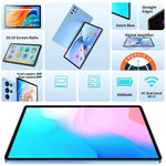 BDF H39 10,1 Zoll 4G LTE Tablet PC, 6GB+128GB, Android 10 MTK6750 Octa Core, Dual-SIM-Unterstützung, EU-Stecker, 8GB+256GB, EU-Stecker