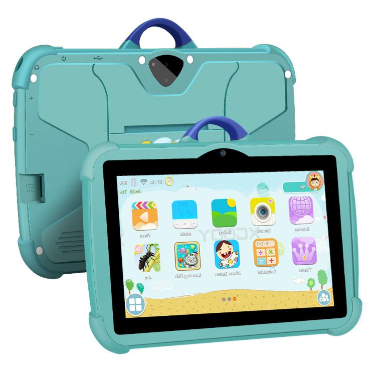 BDF C8 7 Zoll WiFi Kids Tablet PC, 1GB+16GB, Android 8.1 MTK6735 Octa Core CPU, US-Stecker, 3GB+32GB