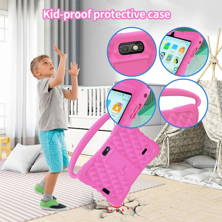 BDF K3 7 Zoll WiFi Kids Tablet PC mit Silikonhülle, 1GB+16GB, Android 8.1 MTK6735 Quad Core CPU, US-Stecker, 3GB+32GB