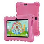 BDF T7 7 Zoll WiFi Kids Tablet PC mit Silikonhülle, 2GB+32GB, Android 8.1 MTK6735 Quad Core CPU, US-Stecker, 4GB+64GB