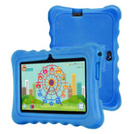 BDF T7 7 Zoll WiFi Kids Tablet PC mit Silikonhülle, 2GB+32GB, Android 8.1 MTK6735 Quad Core CPU, US-Stecker, 4GB+64GB