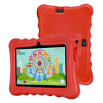 BDF T7 7 Zoll WiFi Kids Tablet PC mit Silikonhülle, 2GB+32GB, Android 8.1 MTK6735 Quad Core CPU, US-Stecker, 4GB+64GB