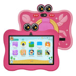 BDF 7 Zoll WiFi Kinder Tablet PC mit Krabben-Silikonhülle, 1GB+16GB, Android 8.1 MTK6735 Quad-Core CPU, US-Stecker, 3GB+32GB