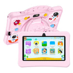 BDF 7 Zoll WiFi Kinder-Tablet-PC mit tragbarer Astronauten-Silikonhülle, 1GB+16GB, Android 8.1 MTK6735 Quad-Core-CPU, US-Stecker, 3GB+32GB