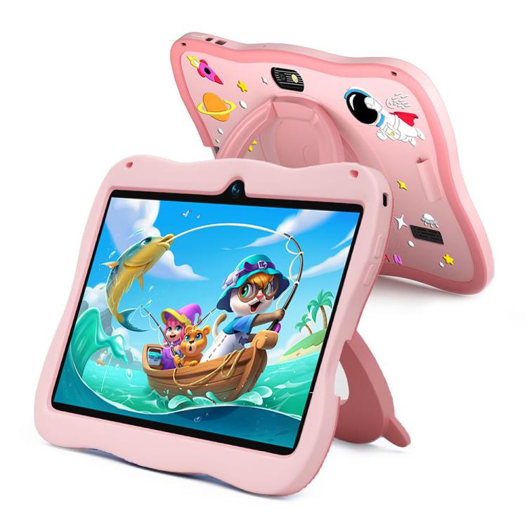 BDF 7 Zoll WiFi Kinder Tablet PC mit Space-Man Silikonhülle, 2GB+32GB, Android 8.1 MTK6735 Quad Core CPU, US Stecker, 4GB+64GB