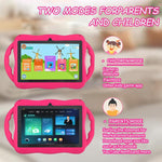 BDF 7 Zoll WiFi Kids Tablet PC mit Giraffen-Silikonhülle, 2GB+32GB, Android 8.1 MTK6735 Quad-Core CPU, US-Stecker, 4GB+64GB