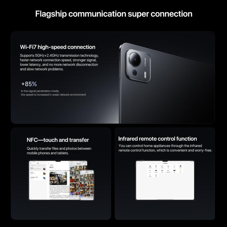 Xiaomi Pad 7 Ultra 14 Zoll, 12GB+512GB, HyperOS 2, XRING O1 3nm Deca Core CPU, 12GB+512GB