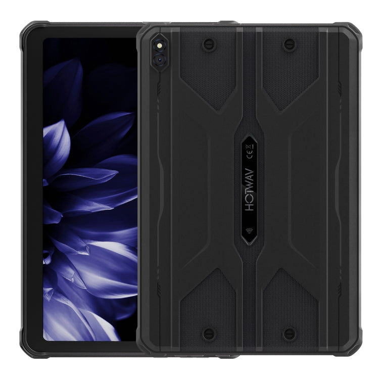 HOTWAV Tab R8 IP68/IP69K Robustes Tablet, 4GB+128GB, 10,1 Zoll Android 14 Unisoc T606 Octa-Core 4G-Netzwerk, Globale Version mit Google Play, EU-Stecker, Tab R8