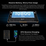 HOTWAV Tab R8 IP68/IP69K Robustes Tablet, 4GB+128GB, 10,1 Zoll Android 14 Unisoc T606 Octa-Core 4G-Netzwerk, Globale Version mit Google Play, EU-Stecker, Tab R8