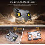 Ulefone Armor Pad 5 Ultra Rugged Tablet PC, 12GB+512GB, 11 inch Android 15 MediaTek Dimensity 7400X Octa Core 5G Network, EU Plug, Armor Pad 5 Ultra