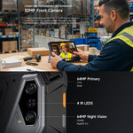 Ulefone Armor Pad 5 Pro Outdoor-Tablet-PC, 12 GB + 512 GB, 11 Zoll Android 15 MediaTek Dimensity 7400X Octa-Core 5G-Netzwerk, EU-Stecker, Armor Pad 5 Pro