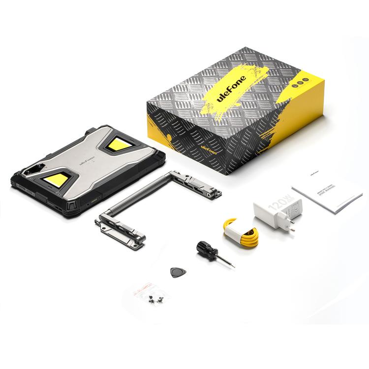 Ulefone Armor Pad 5 Pro Outdoor-Tablet-PC, 12 GB + 512 GB, 11 Zoll Android 15 MediaTek Dimensity 7400X Octa-Core 5G-Netzwerk, EU-Stecker, Armor Pad 5 Pro