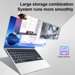 11,6 Zoll Touchscreen Yoga Laptop, 6 GB+256 GB, Windows 11 Intel Celeron N4020 Dual Core, EU-Stecker, 6 GB+256 GB
