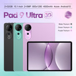 Pad 9 Ultra 10,1 Zoll 3G Telefonanruf Tablet PC, 2GB+32GB, Android 10 MTK6737 Quad Core, EU-Stecker