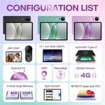 Pad 9 Ultra 10,1 Zoll 3G Telefonanruf Tablet PC, 2GB+32GB, Android 10 MTK6737 Quad Core, EU-Stecker