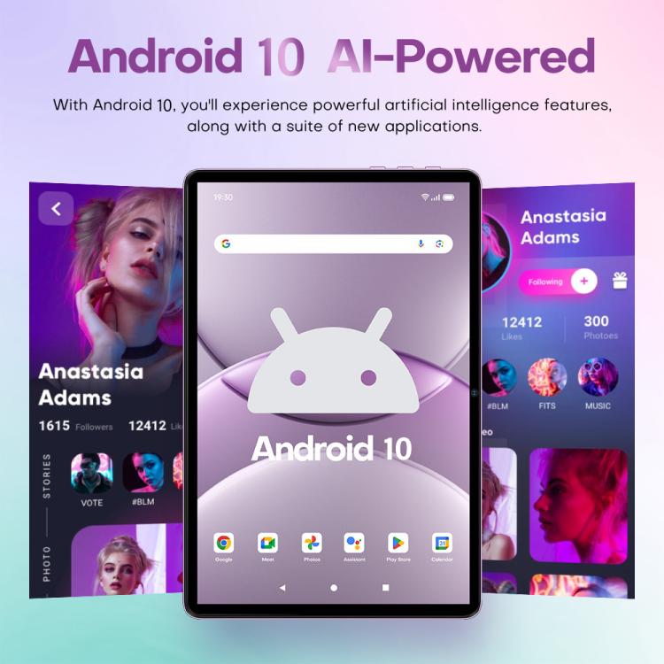 Pad 9 Ultra 10,1 Zoll 3G Telefonanruf Tablet PC, 2GB+32GB, Android 10 MTK6737 Quad Core, EU-Stecker