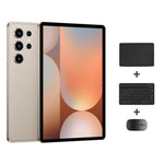 Pad 9 Pro 10,1 Zoll 4G LTE Tablet PC Kombi-Set, 4GB+32GB, Android 10 MT6755 Octa Core, mit Tastatur / Maus / Lederhülle, US-Stecker