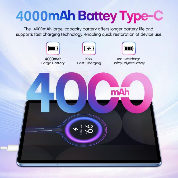 Pad 9 Pro 10,1 Zoll 4G LTE Tablet PC Kombi-Set, 4GB+32GB, Android 10 MT6755 Octa Core, mit Tastatur / Maus / Lederhülle, US-Stecker