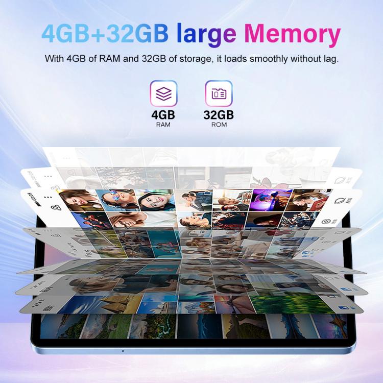 Pad 9 Pro 10,1 Zoll 4G LTE Tablet PC Kombi-Set, 4GB+32GB, Android 10 MT6755 Octa Core, mit Tastatur / Maus / Lederhülle, US-Stecker
